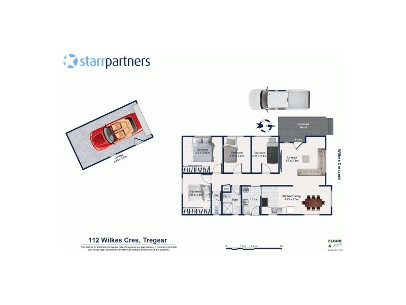 112 Wilkes Crescent, Tregear NSW 2770 Floorplan
