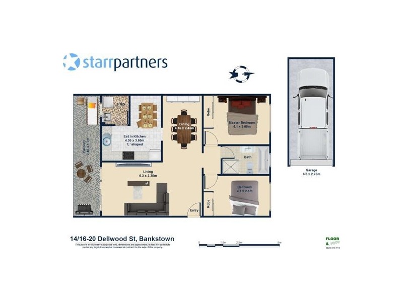 14/16-20 Dellwood St, Bankstown NSW 2200 Floorplan