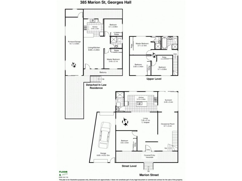 385 Marion St, Georges Hall NSW 2198 Floorplan