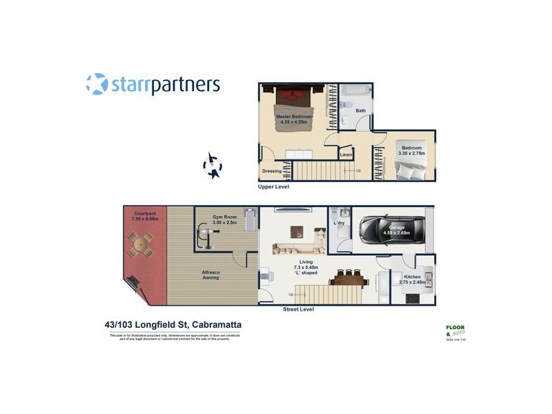 43/103 Longfield Street, Cabramatta NSW 2166 Floorplan