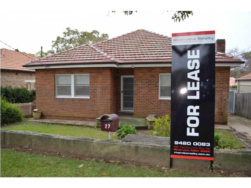 27 Hamilton Street, Riverview NSW 2066