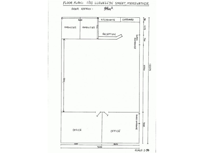 1, 33 Llewellyn Street, Merewether NSW 2291 Floorplan