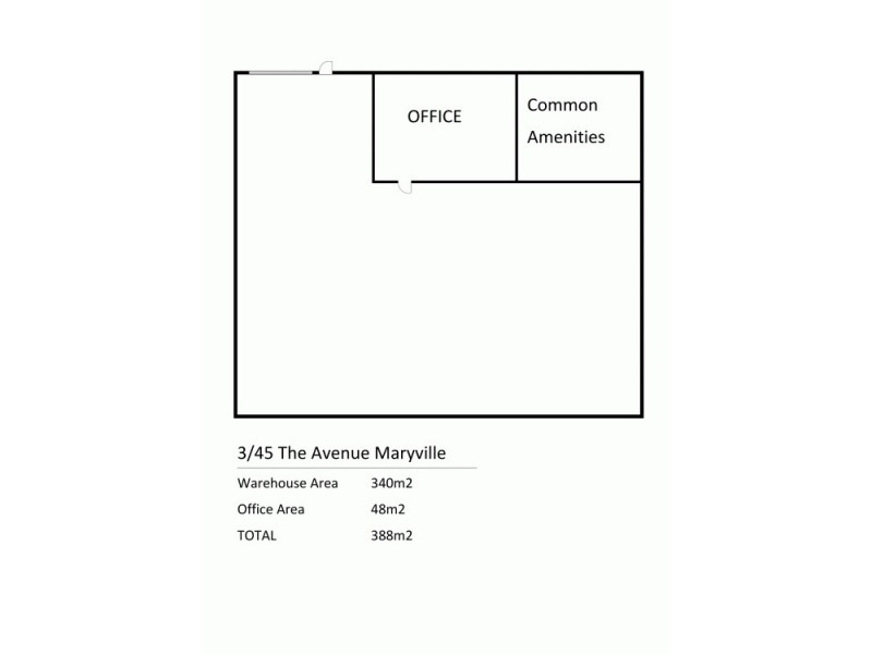 3/45 The Avenue, Maryville NSW 2293 Floorplan
