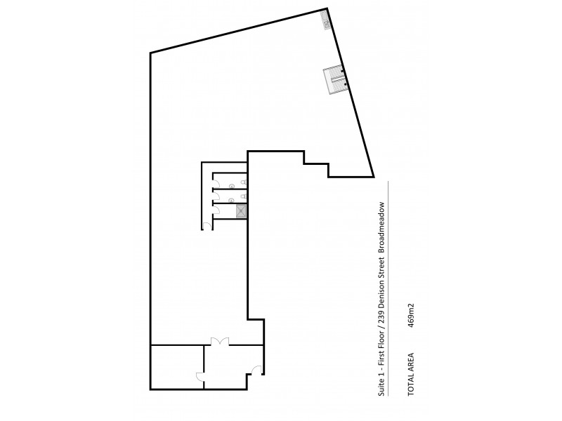 Suite 1 First Floor, 239 Denison Street, Broadmeadow NSW 2292 Floorplan