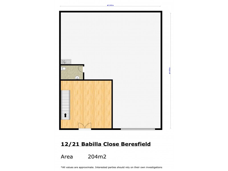 12/21 Babilla, Beresfield NSW 2322 Floorplan