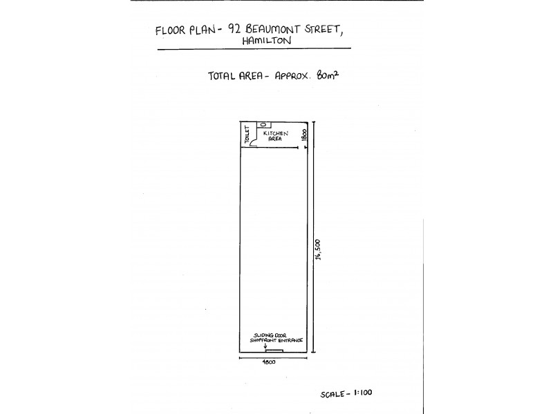 92 Beaumont Street, Hamilton NSW 2303 Floorplan