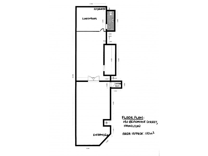 140 Beaumont Street, Hamilton NSW 2303 Floorplan