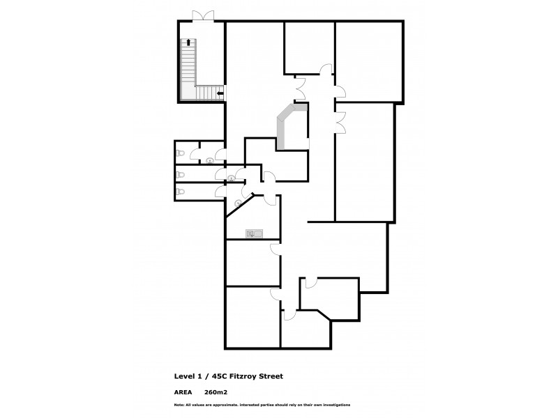 Level 1/45C Fitzroy Street, Carrington NSW 2294 Floorplan