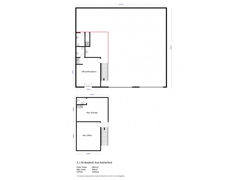 Unit 2 / 40 Bradmill Ave, Rutherford NSW 2320 Floorplan