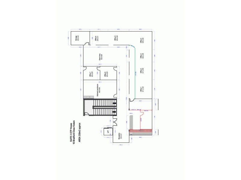 Suite 2 10 Bradford Close, Kotara NSW 2289 Floorplan