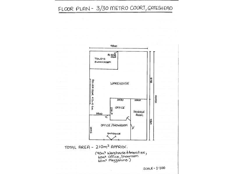 3/30 Metro Court, Gateshead NSW 2290 Floorplan