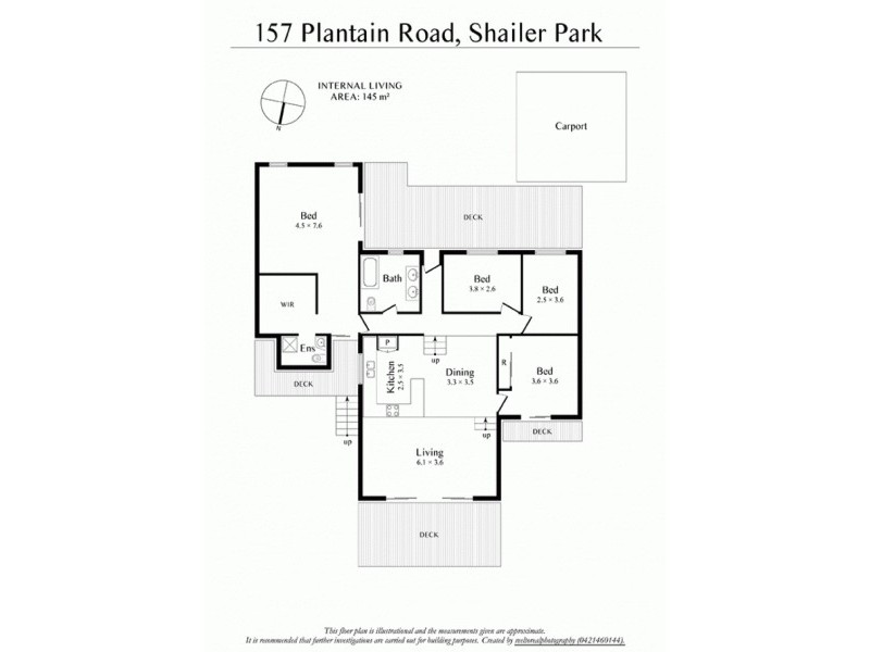 157 Plantain Road, Shailer Park QLD 4128 Floorplan