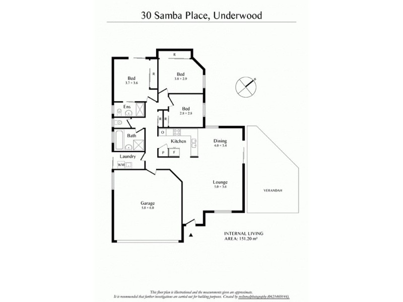 30 Samba Place, Underwood QLD 4119 Floorplan