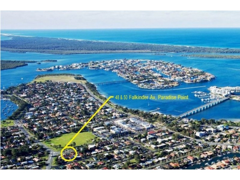 48 & 50 Falkinder Avenue, Paradise Point QLD 4216