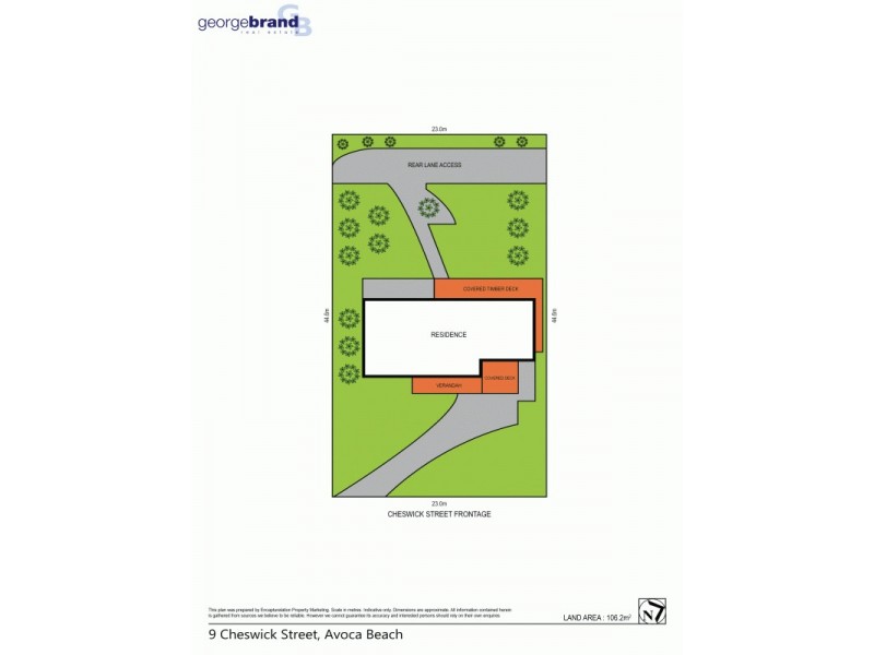 9 Cheswick Street, Avoca Beach NSW 2251 Floorplan