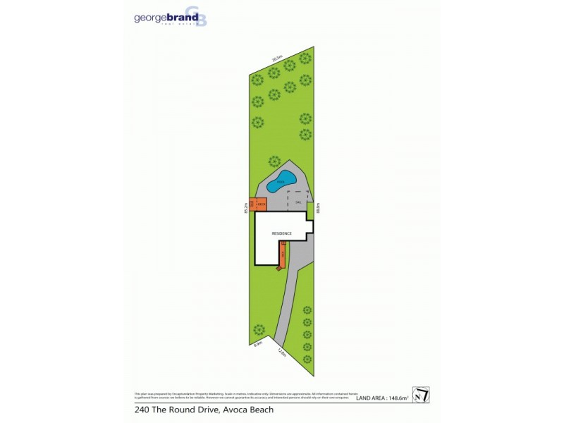 240 The Round Dr, Avoca Beach NSW 2251 Floorplan