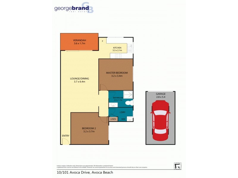 10/101 Avoca Dr, Avoca Beach NSW 2251 Floorplan