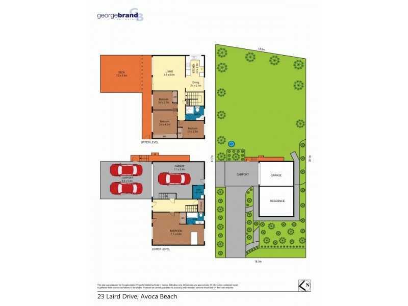 23 Laird Drive, Avoca Beach NSW 2251 Floorplan