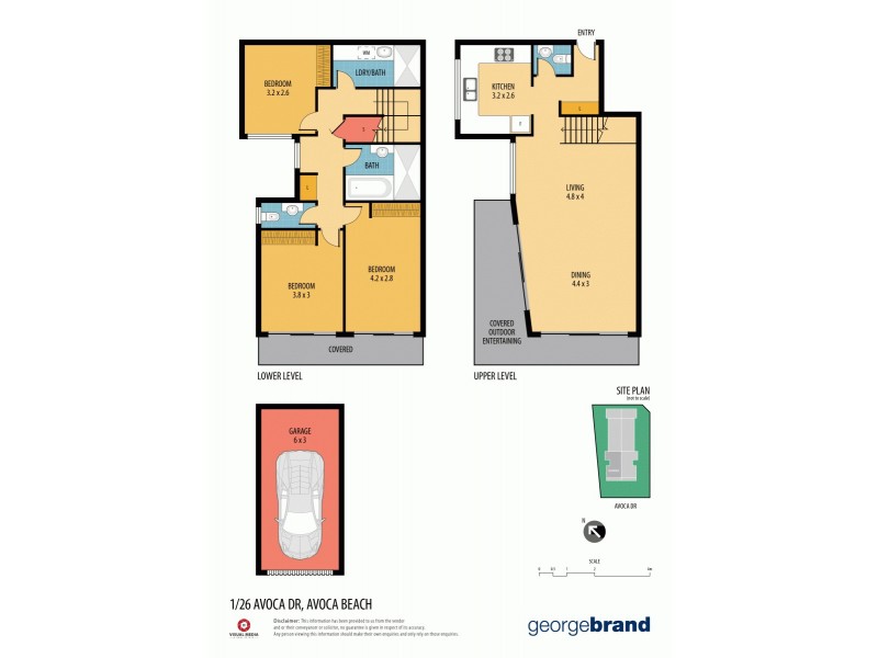 1/26 Avoca Drive, Avoca Beach NSW 2251 Floorplan