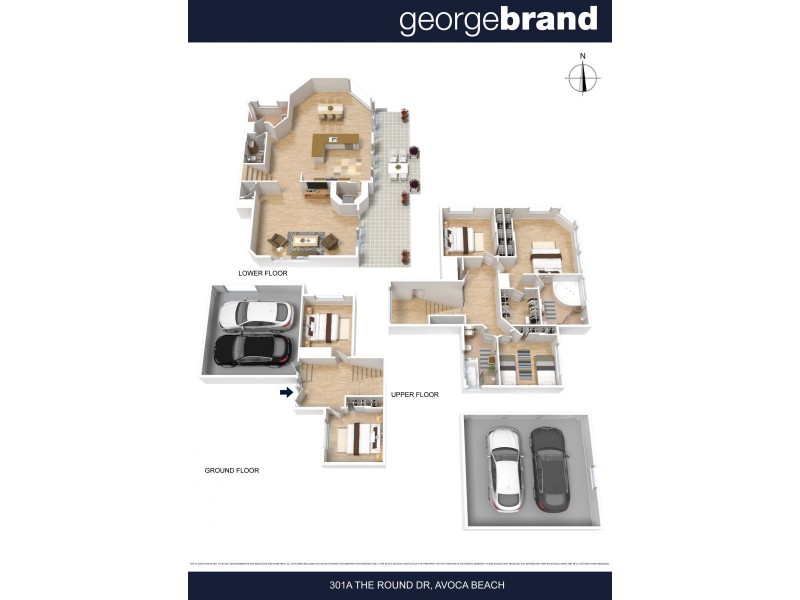 301a The Round Drive, Avoca Beach NSW 2251 Floorplan