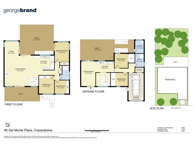 80 Del Monte Place, Copacabana NSW 2251 Floorplan