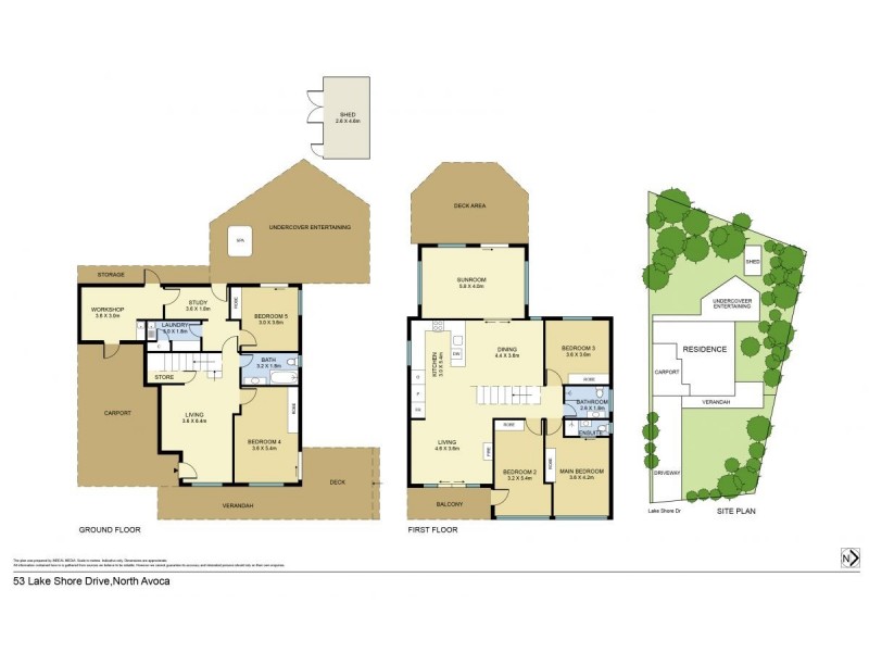 53  Lake Shore Drive, North Avoca NSW 2260 Floorplan