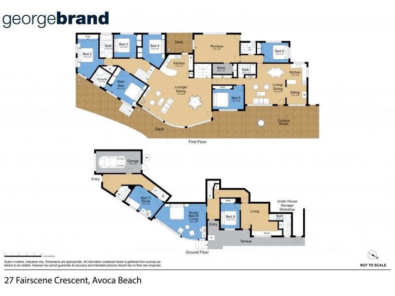 27 Fairscene Crescent, Avoca Beach NSW 2251 Floorplan