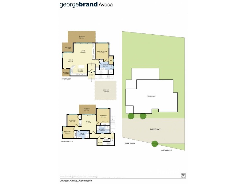 20 Ascot Avenue, Avoca Beach NSW 2251 Floorplan