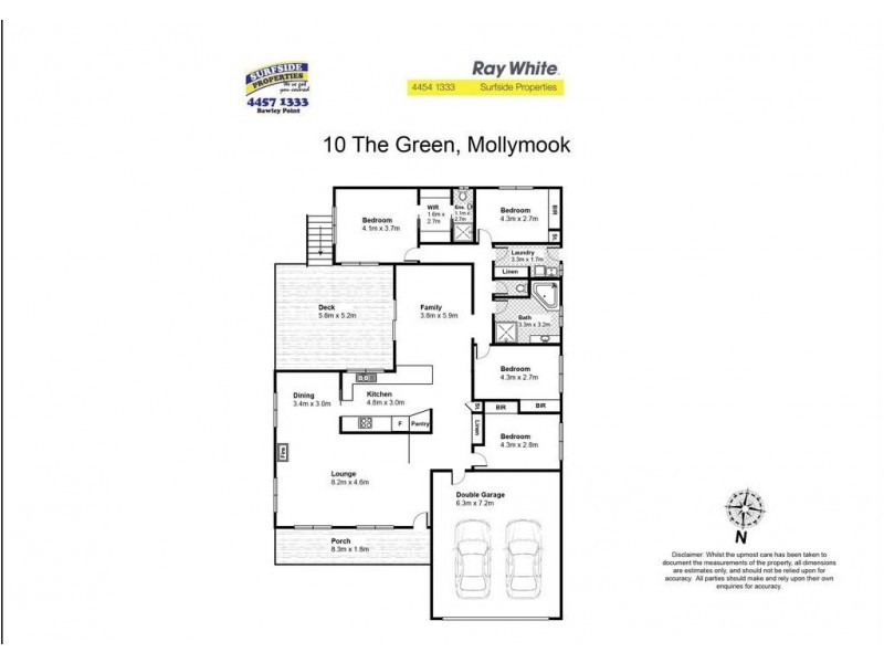 Mollymook NSW 2539 Floorplan