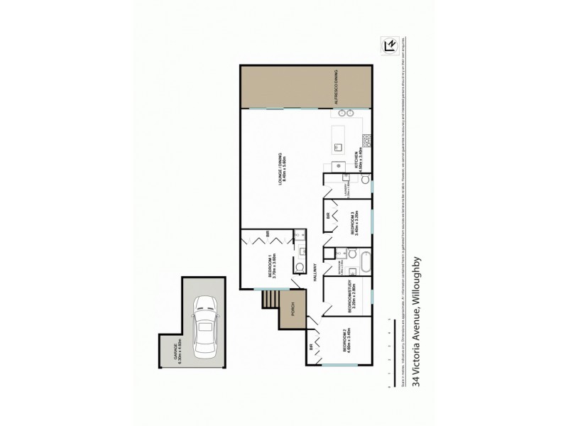 34 Victoria Avenue, North Willoughby NSW 2068 Floorplan