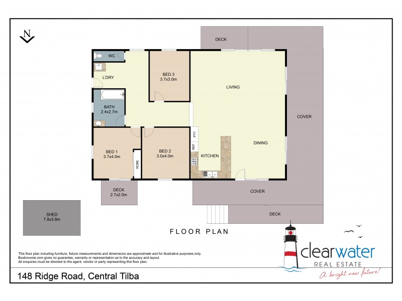 148 Ridge Rd, Central Tilba NSW 2546