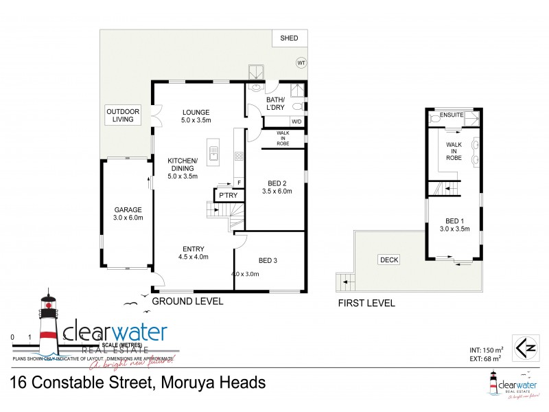 16 Constable St, Moruya Heads NSW 2537 Floorplan