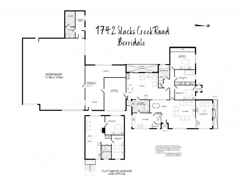 1742 Slacks Creek Road, Cooma NSW 2630 Floorplan