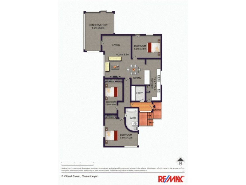 5 Killard Street, Queanbeyan NSW 2620 Floorplan