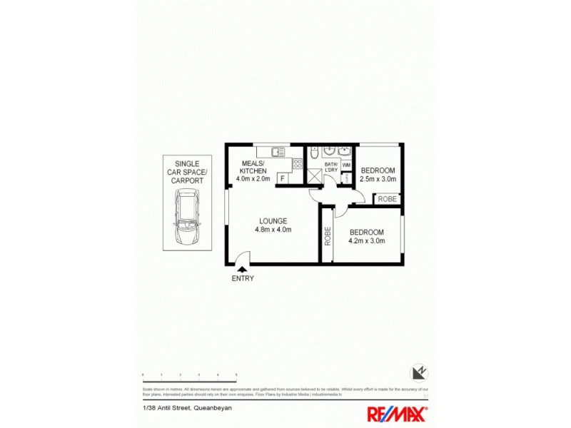 1/38 Antill Street, Queanbeyan NSW 2620 Floorplan