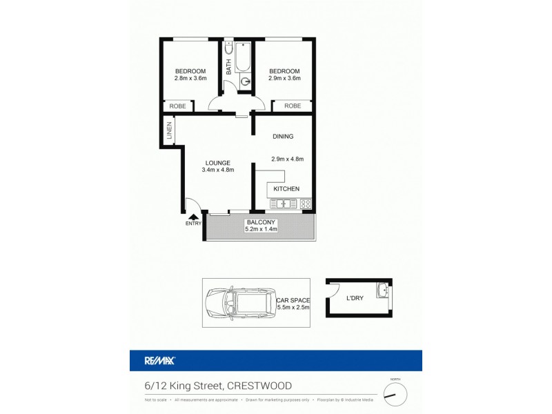 6/12 King Street, Crestwood NSW 2620 Floorplan
