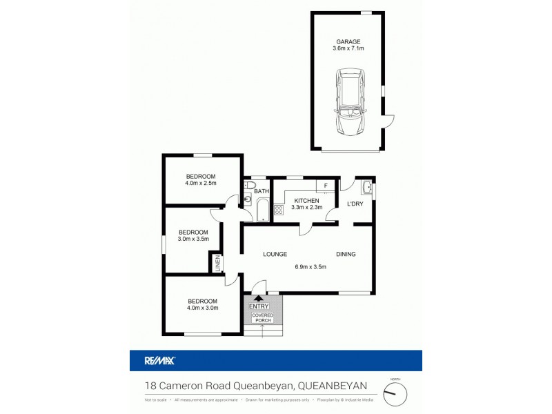 18 Cameron Road, Queanbeyan NSW 2620 Floorplan
