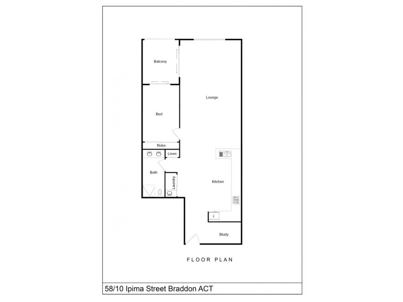 58/10 Ipima Street, Braddon ACT 2612 Floorplan