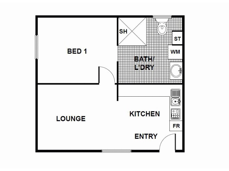 1/5 Adams Street, Queanbeyan West NSW 2620 Floorplan
