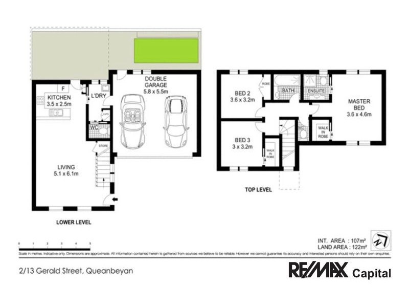 2/13 Gerald Street, Queanbeyan NSW 2620 Floorplan