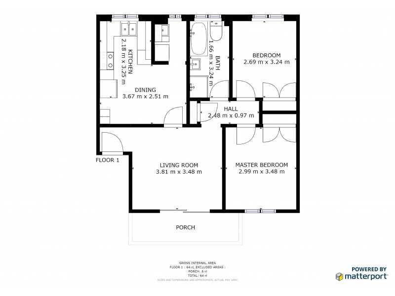 21/17 Mowatt Street, Queanbeyan East NSW 2620 Floorplan