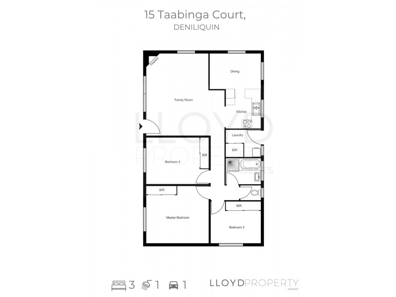 15 Taabinga Court, Deniliquin NSW 2710 Floorplan