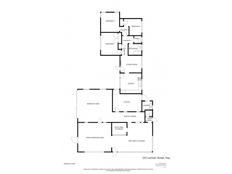 255 LACHLAN STREET, Hay NSW 2711 Floorplan