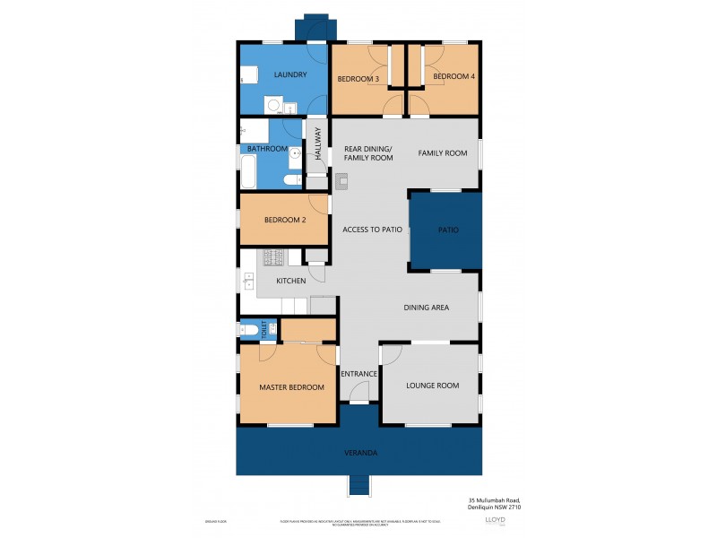 35 Mulumbah Road, Deniliquin NSW 2710 Floorplan