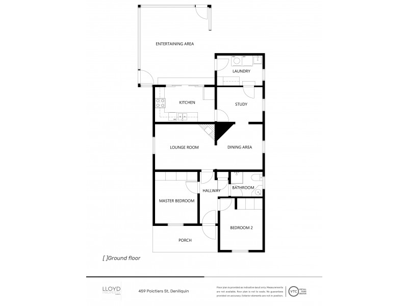 459 Poictiers Street, Deniliquin NSW 2710 Floorplan
