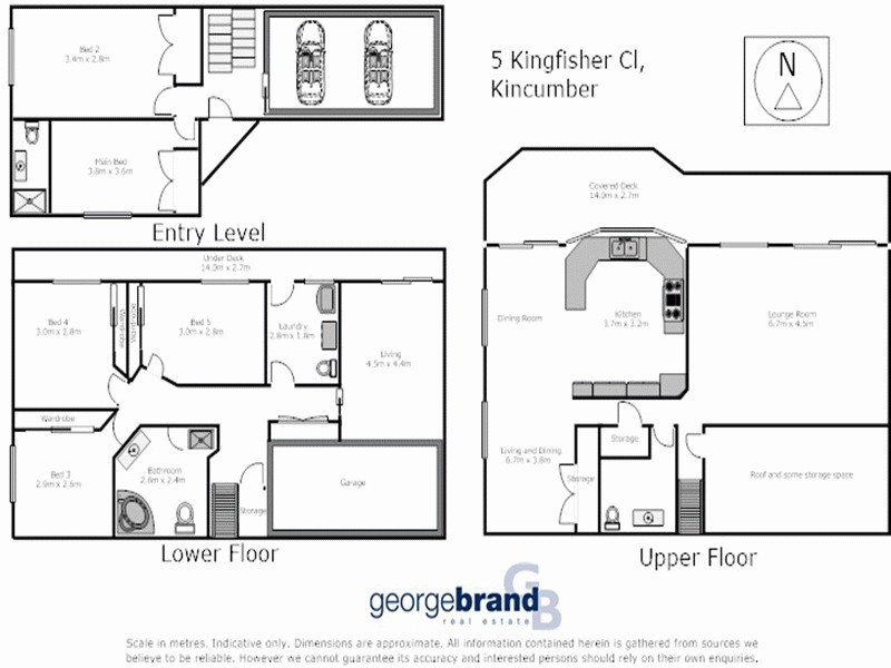 5 Kingfisher Cl, Kincumber NSW 2251 Floorplan