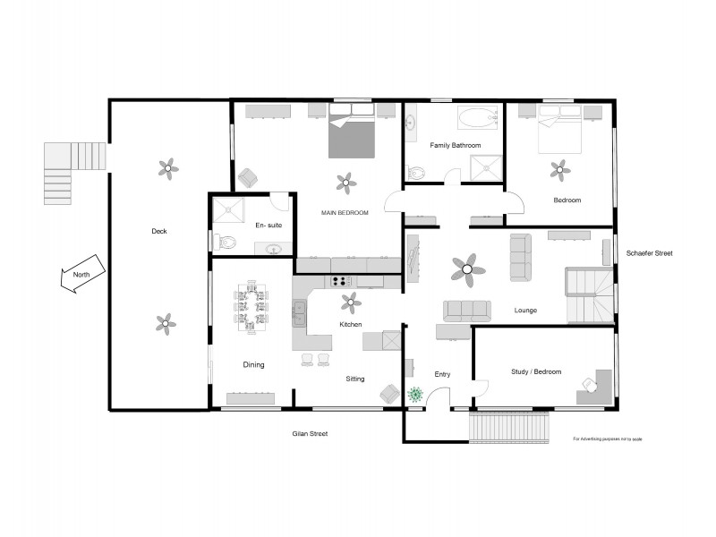 26 Schaefer Street, West Mackay QLD 4740 Floorplan