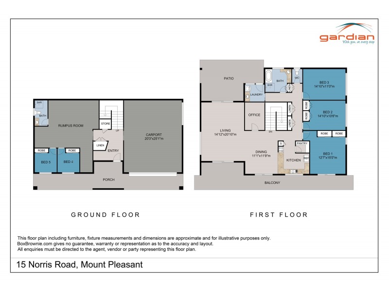 15 Norris Road, Mount Pleasant QLD 4740 Floorplan
