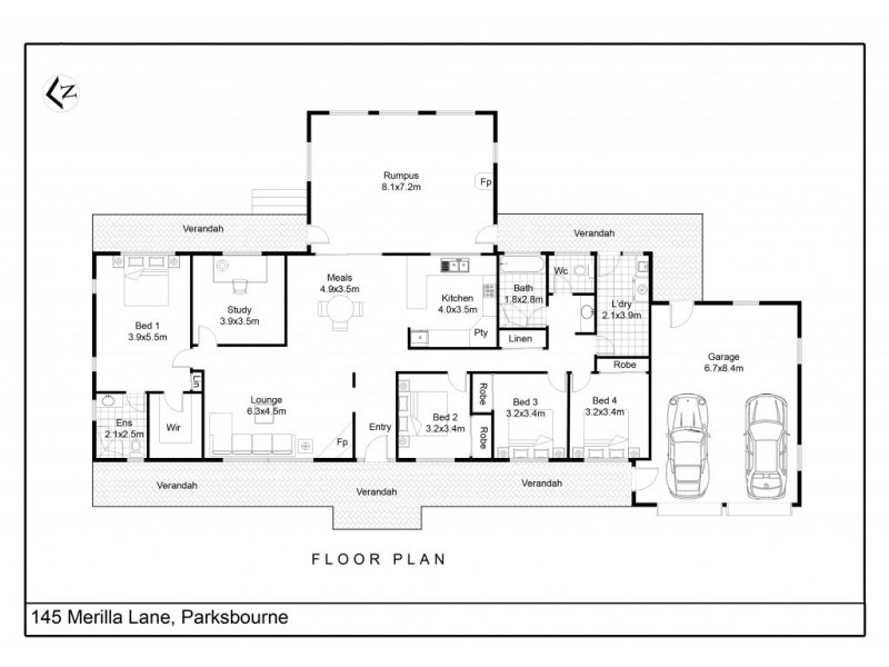 145 Merilla Lane, Parkesbourne via, Goulburn NSW 2580 Floorplan