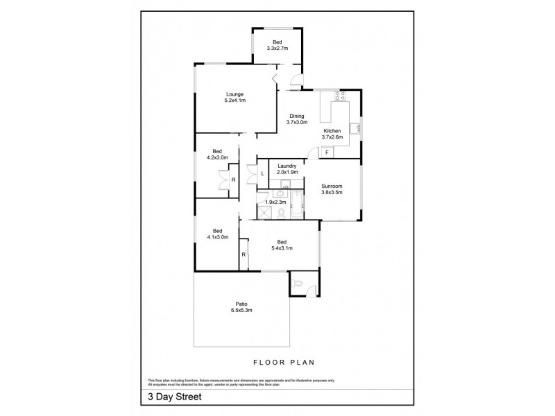 3 Day Street, Goulburn NSW 2580 Floorplan